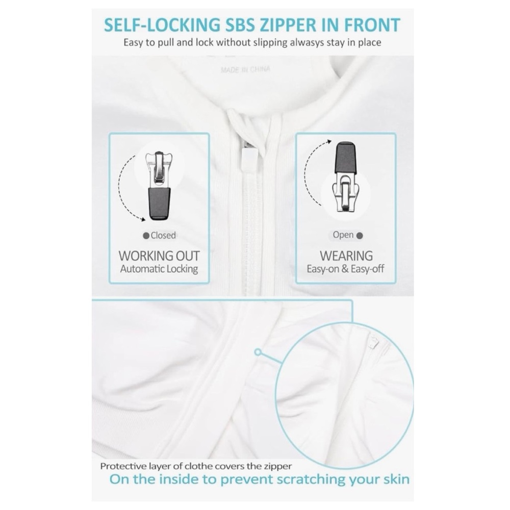 Set of 6 Amazon Women's Wireless Sports/Post-Surgery bras - Picture 6 of 8